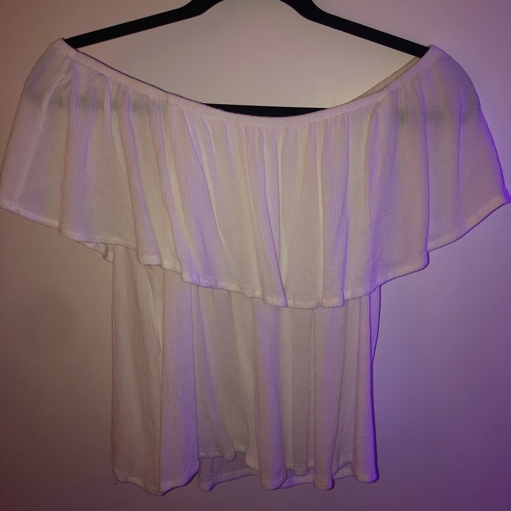 Off the shoulder shirt
